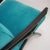 Textile Mid-Century Modern Butterfly Lounge Chair in Peacock Blue Velvet For Sale - Image 7 of 8