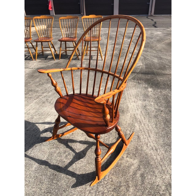 Windsor back rocking chair best sale