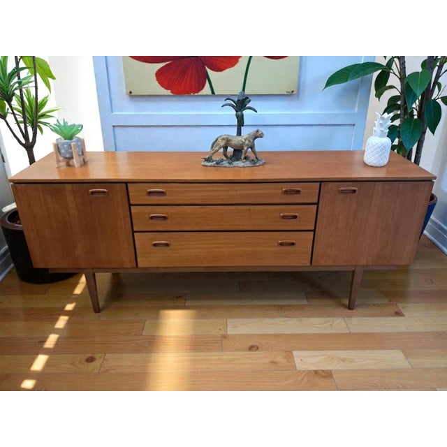 Mid-Century Modern Mid-Century Modern Nathan Teak Sideboard, 1960s For Sale - Image 3 of 18