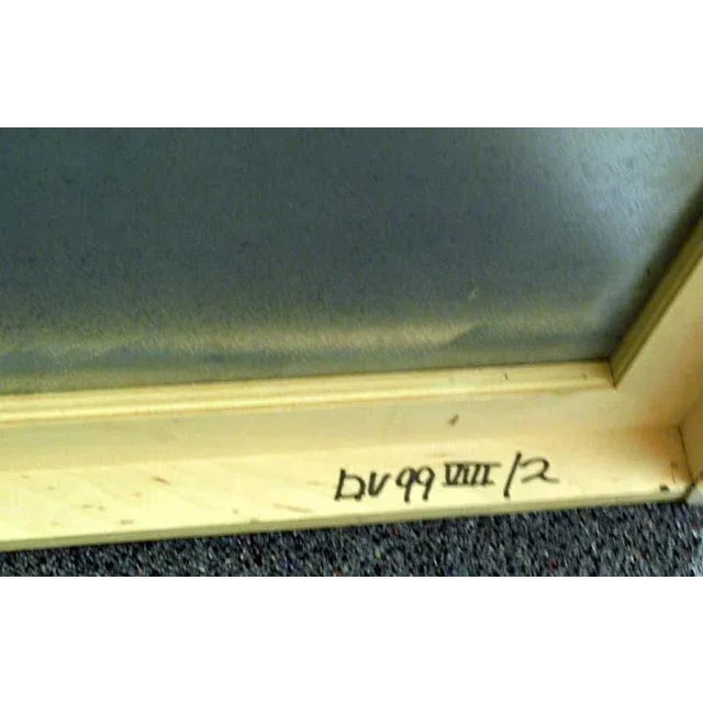 Abstract Aryen Hart Dream Time II Pigment and Polymer on Steel Hand Signed Abstract Art For Sale - Image 3 of 5