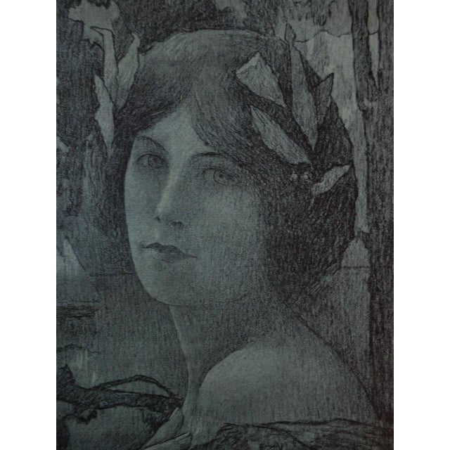 Henri Guinier, Sweet Night, 1897, Lithograph For Sale - Image 3 of 6