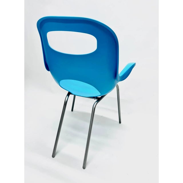 Y2k Karim Rashid Turquoise Oh Chairs - a Pair | Chairish