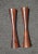 Wood Vintage Danish Modern Style Brown Walnut Candle Holders - a Pair For Sale - Image 7 of 11