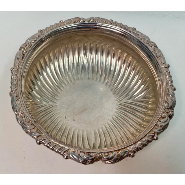 Stunning Matthew Boulton Silver Plate Bowl Made in England Circa 1800