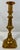 Mid 19th Century Antique Pair of 19th Century Square Based Brass Push-Up Candlesticks From England For Sale - Image 5 of 10