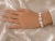 Modern Late 20th Century Sterling Silver Biwa Pearl Stacking Vermeil Bracelet For Sale - Image 3 of 3