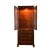 Henredon 1980s Henredon 18th Century Portfolio Collection Illuminated Butler's Chest - Secretary Desk With Display Cabinet/Shelves For Sale - Image 4 of 18