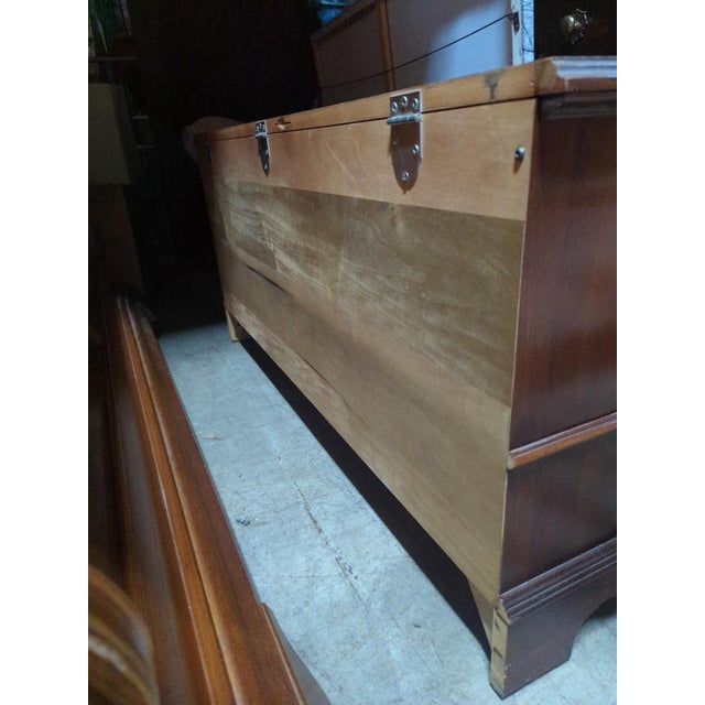 Mahogany Lane Cedar Chest Vintage Trunk For Sale - Image 11 of 11