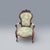 19th Century American Carved Rosewood Living Room Arm Chairs Newly Upholstered For Sale - Image 18 of 18