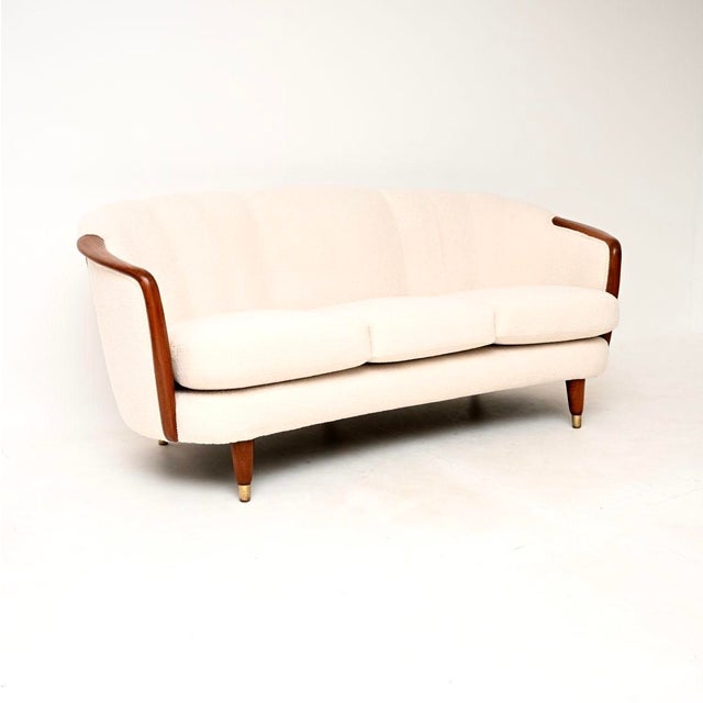 Vintage Swedish Cocktail Sofa, 1950s For Sale - Image 13 of 13