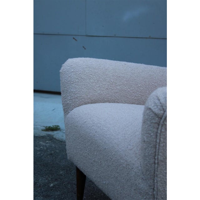 Italian High-Back Armchair, Italy, 1950s For Sale - Image 4 of 16