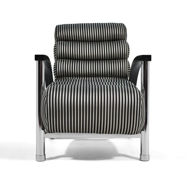 Postmodern Jay Spectre Eclipse Chair by Century For Sale - Image 3 of 9