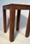 Vintage Henredon Chinese Chippendale Style Mahogany Side Table Set- A Pair For Sale - Image 9 of 12