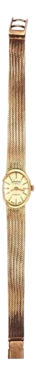 Vintage 14 Karat Yellow Gold Geneva Swiss Made Watch