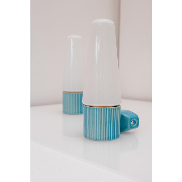 Mid-Century Modern Mid-Century Modern Sconce by Sigvard Bernadotte for Ifö, Set of 2 For Sale - Image 3 of 15
