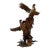 Monumental Bronze Sculpture - Pheasants - "Farmboys" by Stefan Savides For Sale