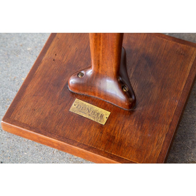 1960s Edward Wormley for Dunbar Janus Snack Table Natzler Tiles Mid Century Modern For Sale - Image 12 of 12