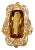6 Carat Natural Long Cushion Shape Citrine Cocktail Ring in 14 Karat Yellow Gold For Sale