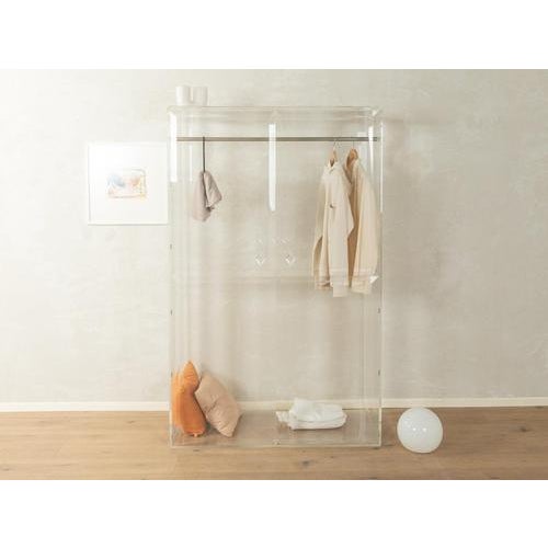 1980s Acrylic Wardrobe very good workmanshiphigh-quality materialsMade in Germany Depth: 55 cm Width: 119 cm Height: 191...