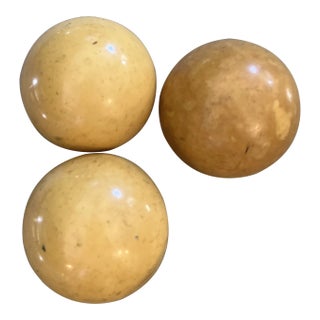 1930s Billiards Cue Balls - Set of 3 For Sale