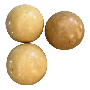1930s Billiards Cue Balls - Set of 3