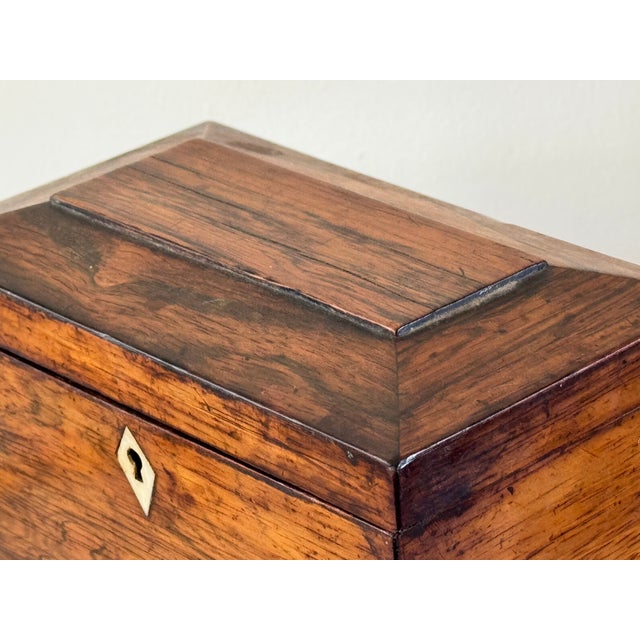 19th Century English Tea Caddy For Sale - Image 4 of 15