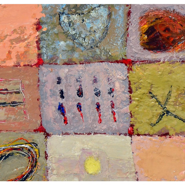 Patches Abstract by Kathryn Stowell For Sale - Image 4 of 5