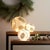 Add a touch of winter magic to your home with these stunning LED Frosted Gold Pinecone Orbs. This set of three glass pine...