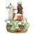 Ceramic Vintage English Staffordshire Style Equestrian Figure With Zebra-Striped Horse, C. 1920s–40s For Sale - Image 7 of 8