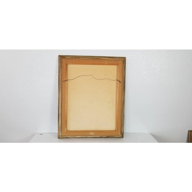 1971 Figurative Grace K Neil Painting of Two Ballet Dancers For Sale - Image 11 of 12