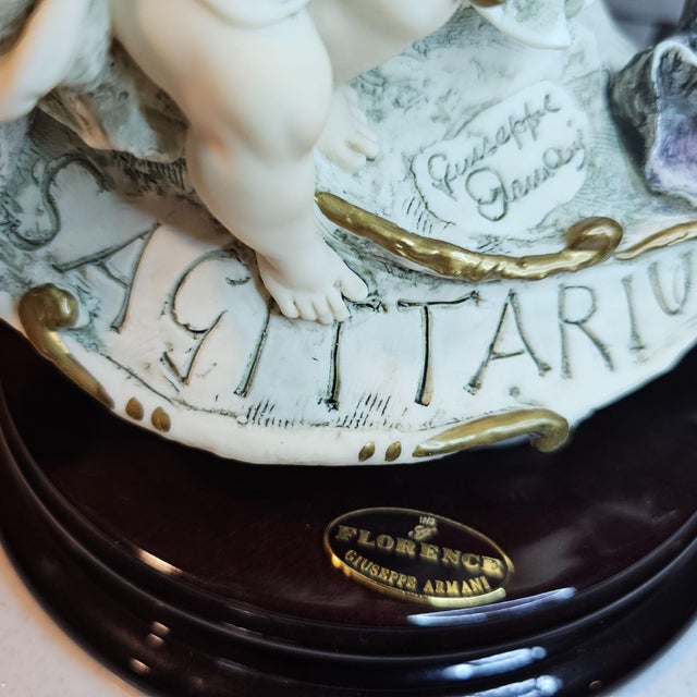 A collectible limited-edition Sagittarius figurine by Giuseppe Armani. Crafted in Italy, it features intricate details,...
