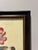 Wood Pair of Vintage Chinoiserie Pheasant & Floral Botanical Prints in Black & Gold Frames For Sale - Image 7 of 9