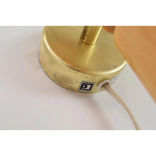 Mid-Century Wall Lamp attributed to Zilina, 1970s For Sale - Image 6 of 13