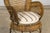 Set of Six Mid 20th Century French Riviera Rattan Armchairs, Provence For Sale - Image 17 of 18