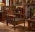 Wood Antique Arts & Crafts, Original Stickley Brothers, Oak, Slat Back, Very Rare Barley Twist Stiles & Legs Lounge Chair. Labeled and Stamped For Sale - Image 7 of 10