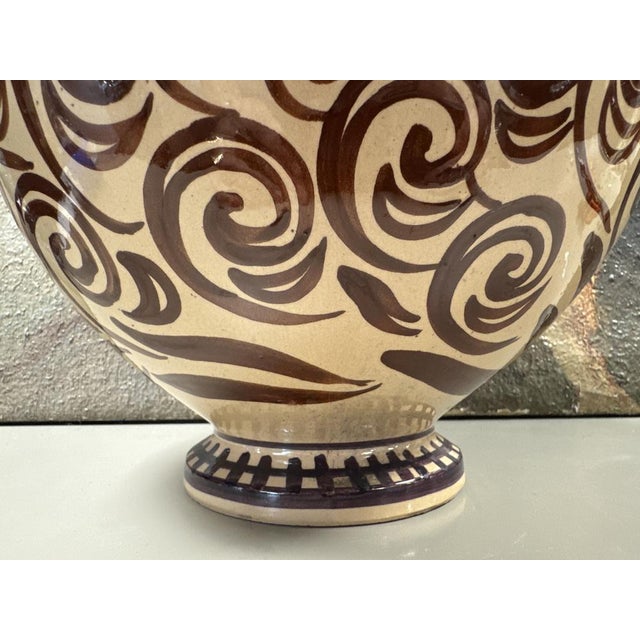 1920s Vase by Henri Delcourt and Boulogne Sur Mer, 1920s For Sale - Image 5 of 9