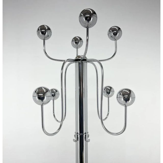 Chrome Coat Hanger, Italy, 1960s For Sale - Image 3 of 9