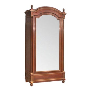 19th Century French Antique Victorian Renaissance Armoire Cabinet For Sale