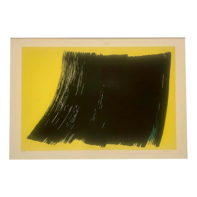 Hans Hartung, L 1970-4 Farandole, 1970s, Paper For Sale