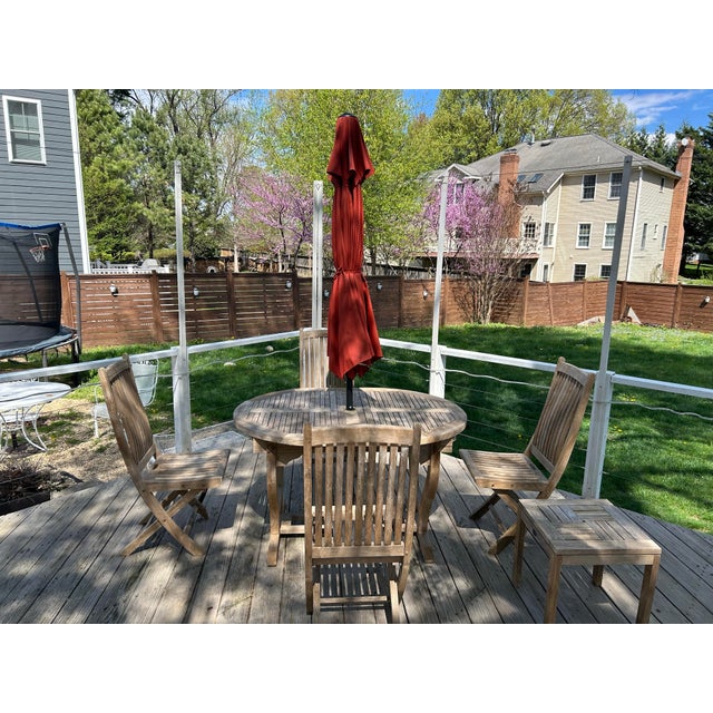 Les Jardins Outdoor Furniture Set For Sale - Image 9 of 12