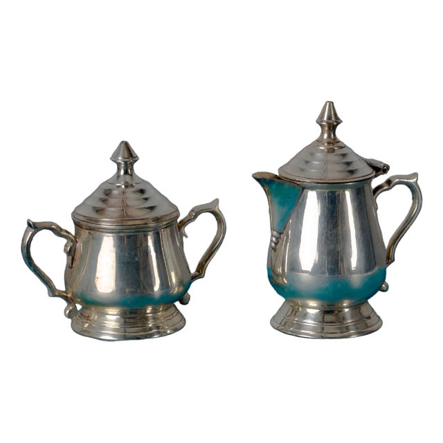 Milk and Sugar Service, Set of 2 For Sale