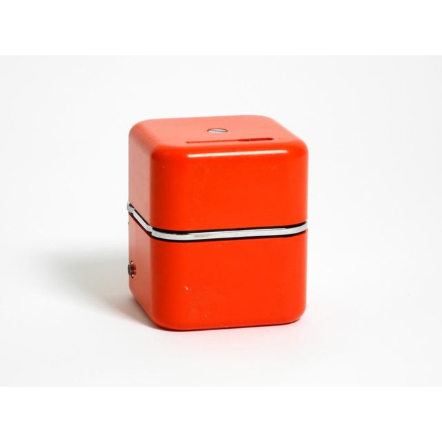 Rk 501 Alpha 2 Legendary Orange Cube Radio by Dario & Mario Bellini for Siemens, Germany, 1968 For Sale - Image 16 of 18