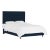 Margaux Bed in Ink Classic Velvet, Twin For Sale