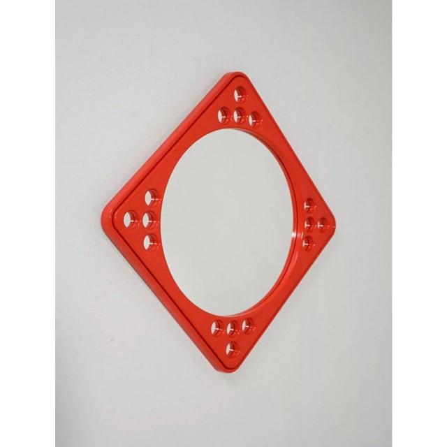 Finnish Wall Mirror by Makisen Kuvasti Oy, 1970s For Sale - Image 10 of 10