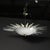 Modernist Brass Fitted Hand-Blown Murano Glass Starburst Spike Form Chandelier For Sale - Image 9 of 18