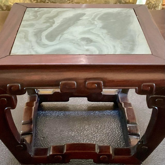 This is an early 20th Century piece and is likely to be a pre--1900's creation. Zitan wood furniture is a sought-after...