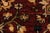 Textile Shabby Chic Ziegler 1990's Red/Blue Wool Runner Rug- 2'8'' X 13'4'' For Sale - Image 7 of 10