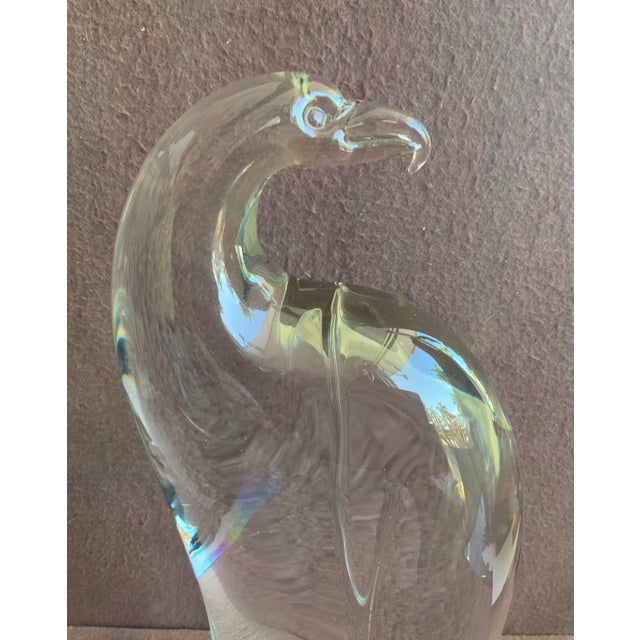 1970s Vintage Oggetti Crystal Bird For Sale - Image 5 of 9