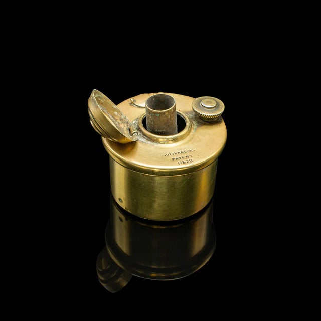 1890's Antique Spirit Kettle For Sale - Image 11 of 12