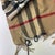 English Burberry Beige Plaid 100% Cashmere Scarf For Sale - Image 3 of 9